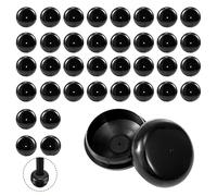 38 PCS Wrought Iron Patio Furniture Feet Caps - 1.5 in Patio Furniture Feet Caps Replacement Parts for Protect Your Floor Surfaces from Scratches and Rust Easy to Install