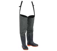 (38) vidaXL Hip Waders Adjustable Waterproof Knees Thigh Wader Dark Green Size 46