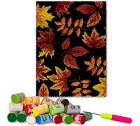 38 x 52 cm Latch Hook Rug Kits Latch Hook Kits for Adults Tapestry Kits Doormat Carpet Making Kits DIY Needlework Crafts Rug Crochet Kit for Beginners Latch Hooking Kits Latch Hook Cushion Kit