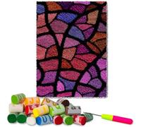 38 x 52 cm Latch Hook Rug Kits Latch Hook Kits for Adults Tapestry Kits Doormat Carpet Making Kits DIY Needlework Crafts Rug Crochet Kit for Beginners Latch Hooking Kits Latch Hook Cushion Kit