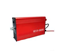 38000W Power Inverter 12V DC to AC with Pure Sine Wave for Reliable Performance and Energy Efficiency (Red MD12V-38000w)