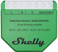 Shelly Wave Dimmer LR - Z-Wave Long Range, Smart Dimmer Switch, 1 Channel, 200W, LED & Halogen, Consumption Monitoring, Lights Remote Control, Home Automation, SmartStart, Z-Wave Hub Required