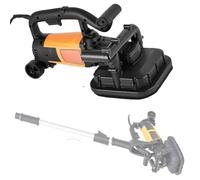 3800W Diamond Concrete Polisher, 4-Head Grinding Machine, Handheld 6-Speed Diamond Grinding Tool for Effective Floor Polishing