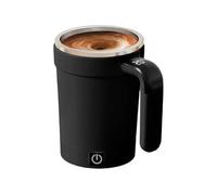 380ML Automatic Magnetic Stirring Coffee Cup - Upgrade Self Stirring Mug with Temperature Display, Rechargeable Auto Magnetic Mug, Self Mixing Coffee Cup Rotating for Hot Beverages for Cafe Bar Travel