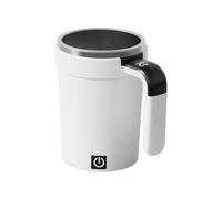 380ML Automatic Magnetic Stirring Coffee Cup - Upgrade Self Stirring Mug with Temperature Display, Rechargeable Auto Magnetic Mug, Self Mixing Coffee Cup Rotating for Hot Beverages for Cafe Bar Travel