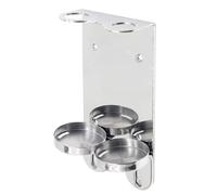 380ml Wall Mounted Double Chrome Silver dispenser bracket Ideal for Prija and Geneva Guild Bottles