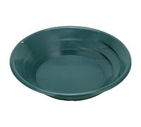 380mm Gold Pan | 180° Shallow Groove Sand Sifter & Classifier Tray | Manual Gold Washing Tool for Beginners/Rivers/Creeks | Green ABS Plastic