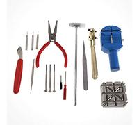 380Pcs Watch Tools Watch Opener Remover Spring Bar Repair Pry Screwdriver Clock Watch Repair Tool Kit Watchmaker Tools Parts, 16PC