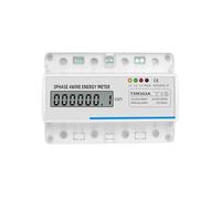 380V 100A Meter LCD Analog Counter 7P Electronic Watt Power Meter 3 Phase 4 Wire Voltage Current Multifunction kWh(Digital Energy Meter)