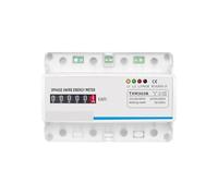 380V 100A Meter LCD Analog Counter 7P Electronic Watt Power Meter 3 Phase 4 Wire Voltage Current Multifunction kWh(Analog Energy Meter)