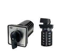 380V 10A 5-Level 3-Position Silver Contact Dual Power Supply Control Circuit Universal Conversion Rotary cam Switch(01)