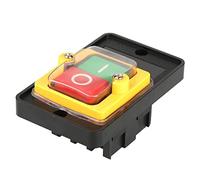 380V 10A Push Button Switch | Green Momentary & Red Latching for Machine Tool Control | Industrial 2 Position Control Switch with 10000 Activations | Replace Broken Switch