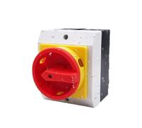380V 32A Rotary Isolator Switch, Outdoor Waterproof Universal Rotary Cam Changeover Switch, IP65 8 Screw Terminals Enclosure Outdoor Weatherproof Electrical Box