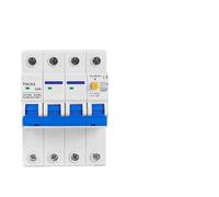 380V 4P Residual Current Circuit Breaker MCB 30mA Overload Short Current Leakage Protection Protect RCBO RCCB RCD 32A 63A 80A(63A)