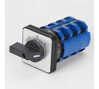 380V 63A 3-Position 3 Pole 12 Terminals Rotary Selector Universal Rotary Cam Changeover Switch Electric Motor Reversing Switch