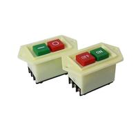380V LC3-5 5A LC3-10 10A I/O Red Green Start Stop Power PushButton Switch 2 Positions Starter 1Pcs(LC3-5 5A)