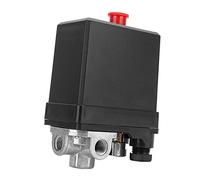 380V Three Phase Vertical 4-Hole Pressure Switch for Air Compressor 125 PSI Automatic Shutdown Control Industrial Grade Motor Protection Air Pressure Regulator
