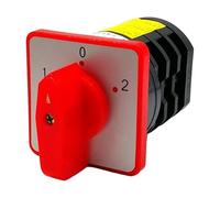 380VAC 20A 4KW 12 Terminals 3 Positions Rotary Selector Cam Changeover Switch