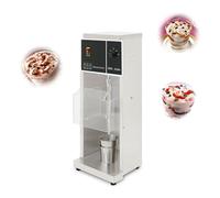 380W Commercial Ice Cream Mixer - High-Speed Auto Swirl Blender with Stainless Steel Stirrer, 3 Cups, Ideal for Snack Bars and Restaurants