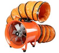 380W Dust Extractor Ventilation Fan, 12"/300MM, with Portable 5M Hose