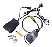 380W Professional Hanging Flex Shaft Electric Grinder Carver, Rotary Metalworking Tools for Carving with Foot Pedal Speed Control 220V 39In Drive Shaft, for Engraving Polishing Cutting Glass