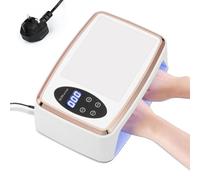 380W Professional UV LED Nail Lamp for Gel Nails, 4 Timer Setting, LCD Display