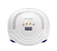 380W UV LED Nail Drying Lamp Professional for Fast Curing Gel 84LEDS Polish With Lntelligent Sensor(X27)