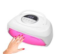 380W UV LED Nail Drying Lamp Professional for Fast Curing Gel 84LEDS Polish With Lntelligent Sensor(X25)