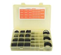 383 Piece O Ring Assortment Kit, Air Conditioning System Seal, HNBR O Rings, Replacement for Hitachi EX Excavator, Hydraulic and Pneumatic Seals, 4138938, 383 Pack