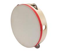 3833 Tambourine Hand Drum Musical Instrument for Children Diameter 20 cm Wooden with 5 Bells