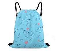 385 Drawstring Gym Bag Nurse Medical Theme Drawstring Bag Large Drawstring Backpack For Men Women Folding Kids Drawstring Bag, For Shopping, Swimming, Holidays