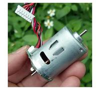 385 electronic starter DC12V-24V 6600-13600RPM Carbon Brush electronic starter Double Dual Shaft large torque with DIY Hobbies IDGTTLDF