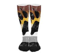 385 Mens Women Socks Bear Gay Pride Flag Crew Socks Durable Athletic Socks Hard Wearing Running Socks, For Yoga, Outdoor, 40cm