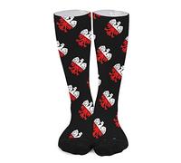 385 Unisex Crew Socks Poland Flag Polish Eagle Crew Socks Sustainable Ladies Socks Unisex Sport Sock, For Football, Casual Wear, 40cm