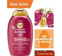 385ml Keratin Oil Conditioner - Fortifying Blend for Longer, Stronger Hair