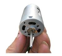 385SH-16120 DC Carbon Brush electronic starter DC 24V 12500RPM High-speed Long Shaft electronic starter for DIY Hair Dryer Accessories EKFBQBGW