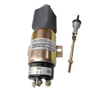 3864274 1751-2467UIBIS5A SA-3933-24 SA-3766T-24 24V Fuel Stop Shutoff Solenoid for 6BT 4BT E70B Excavator(Gold)