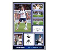 (387) Micky Van De Ven Tottenham Hotspur Signed A4 Photograph (21 X 297 CM) Art Work Wall Art Display Great Gift Idea (REPRINT) #####
