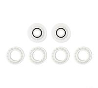 3884997-R6 Compatible Guide Wheels Set 4 pcs and Pulley Gears Set 2 pcs for CC Plus M200 M400 M500 Dx6 Pool Cleaners