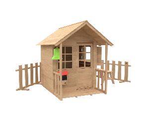 389UB Build Your Own Lavender Cottage - FSC-Certified Wooden Playhouse, Customizable Accessories