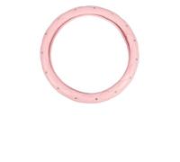 38cm/15Inch Car Steering Wheel Cover Elegant PU Leather with Rhinestone Bling