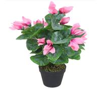 38cm Artificial Cylamen Plant Pink