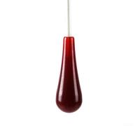 38cm Conductor Baton 20g Ultra-Light Design(Red) | Lightweight resin core, balanced weight distribution, ideal for precise gestures, reduces hand fatigue