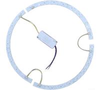 38cm Diameter Fan LED Light Strip with Curved Lens, Magnetic Mount, and Three-Color Tunable White Light (Light strip + driver)
