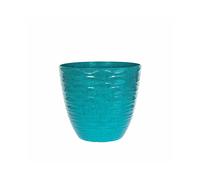 Plant Avenue Plastic Plant Pot, Teal, 38cm