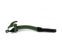 38cm Metal Jerry Can Spout with ible Rubber Nozzle and Sealing Gasket, Compatible with Standard 5L, 10L, and 20L Petrol or Diesel Fuel Cans, Army Green, Steel Construct