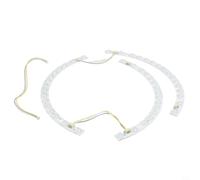 38cm Round Fan Light LED Strip with Magnetic Fixing System and Three-Color Adjustable White Light Output (Light strip)