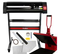 MonsterShop Pixmax 38Cm Clam Heat Press, Vinyl Cutter