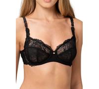 38F Triumph Peony Florale Bra Padded Underwired Spacer Bras Black Lingerie