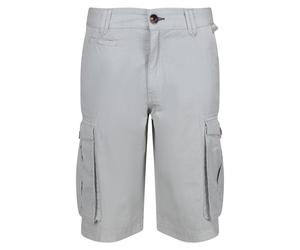 (38in, Silver Grey) Regatta Mens Shorebay Vintage Cargo Shorts